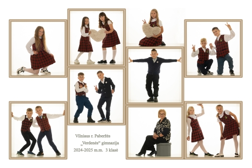 3 klasė – klasės vadovė Rima Vaitonienė