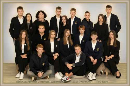 IVG klasė – klasės vadovė Lina  Mikutytė 